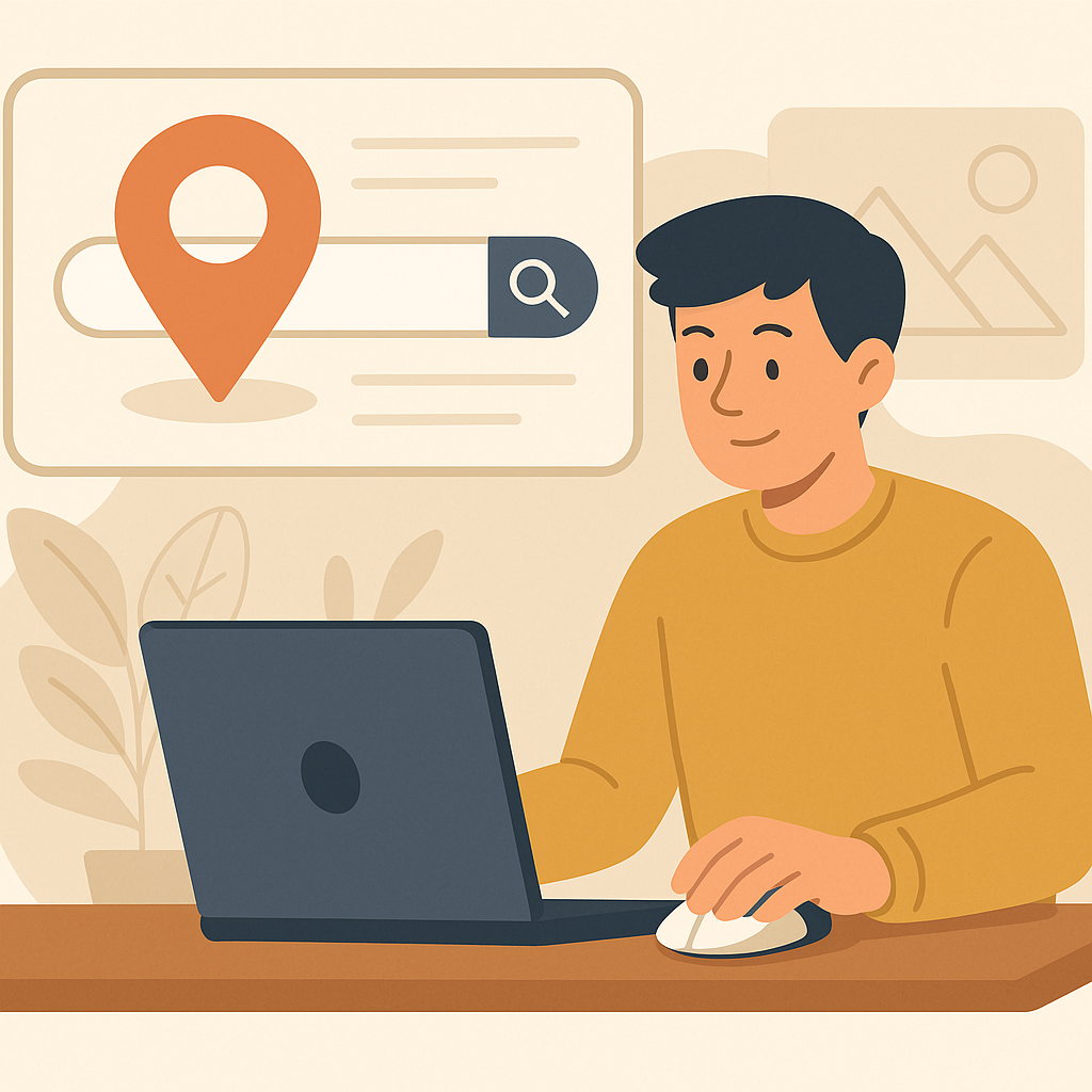 Symbolbild für digitale Melderegisterauskunft und Adressermittlung in Deutschland